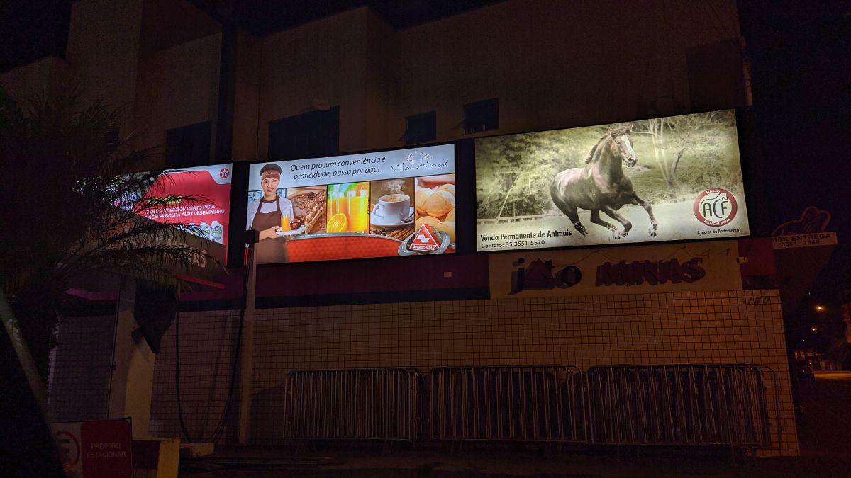 Banners para posto de gasolina