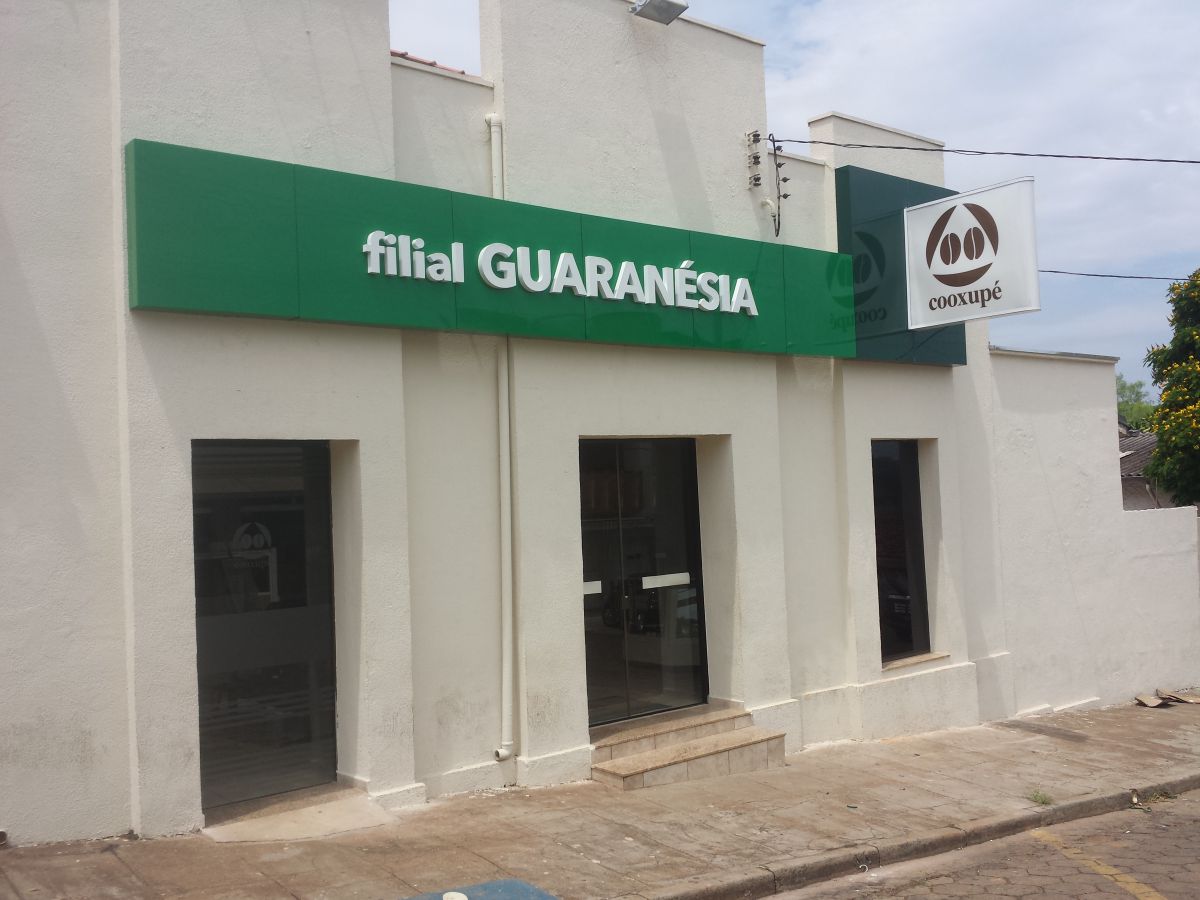 Fachada em acm - Guaranésia