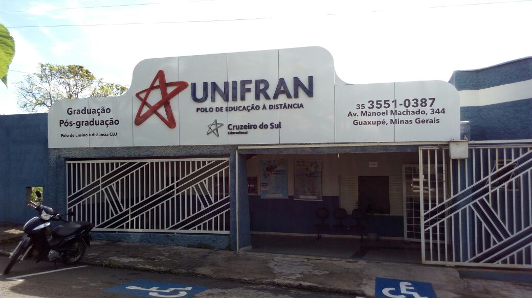 Fachada em ACM para Unifran frente - CS